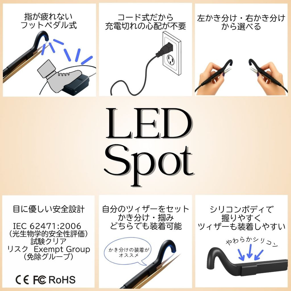 最新技術】 LEDまつ毛エクステ WEB講習 （LED Babyライト/Spotライト