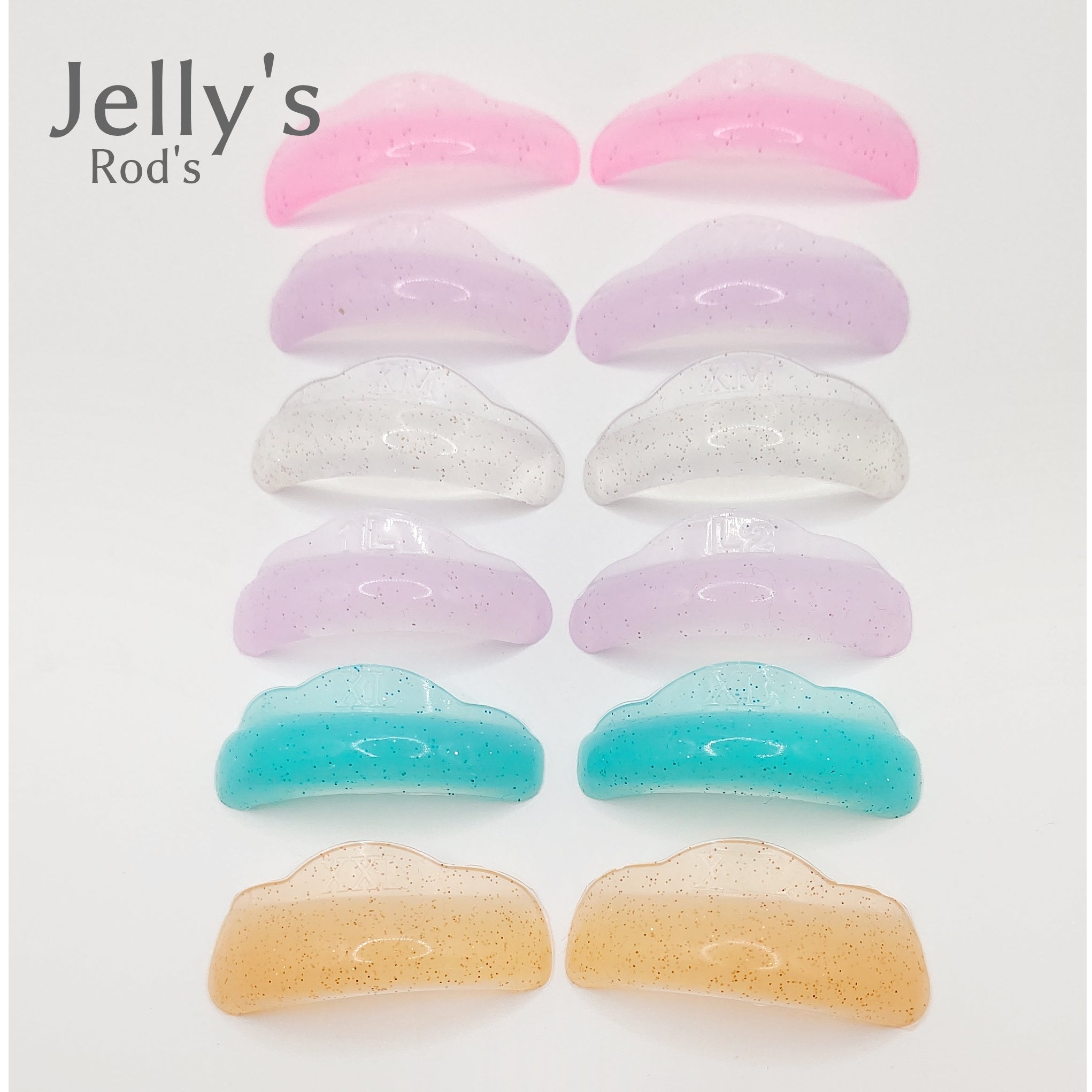 Jelly's Rods (ジェリーズロッド） 6サイズセット FLAP EYELASHES【こだわりのまつげ商材フラップアイラッシュ】